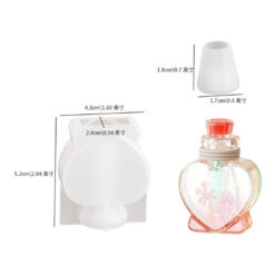 Heart Bottle Mold
