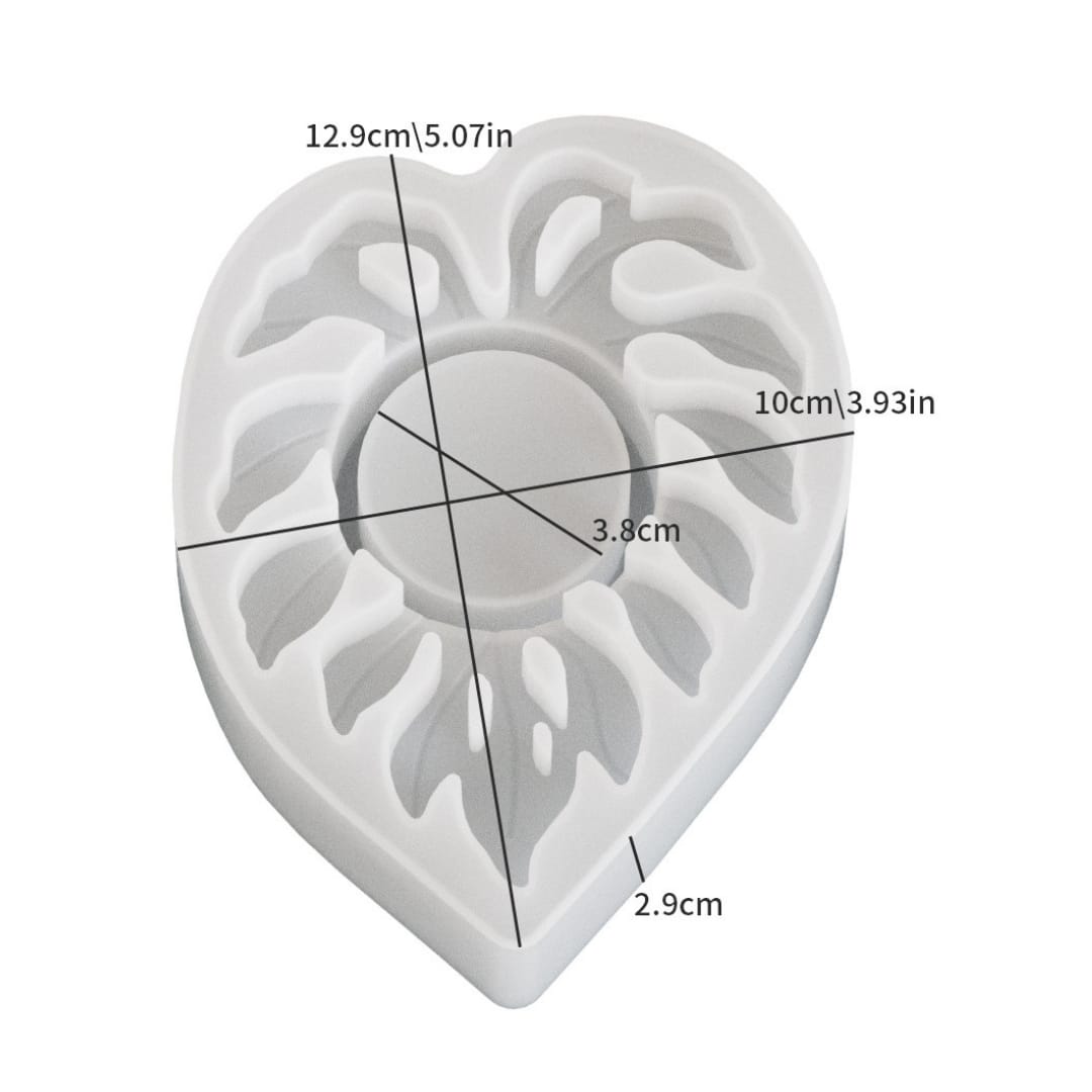 Ember Leaf Tea Light Mold