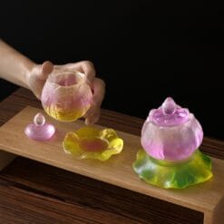 Alternative view of Lotus Leaf Tray Mold - Big