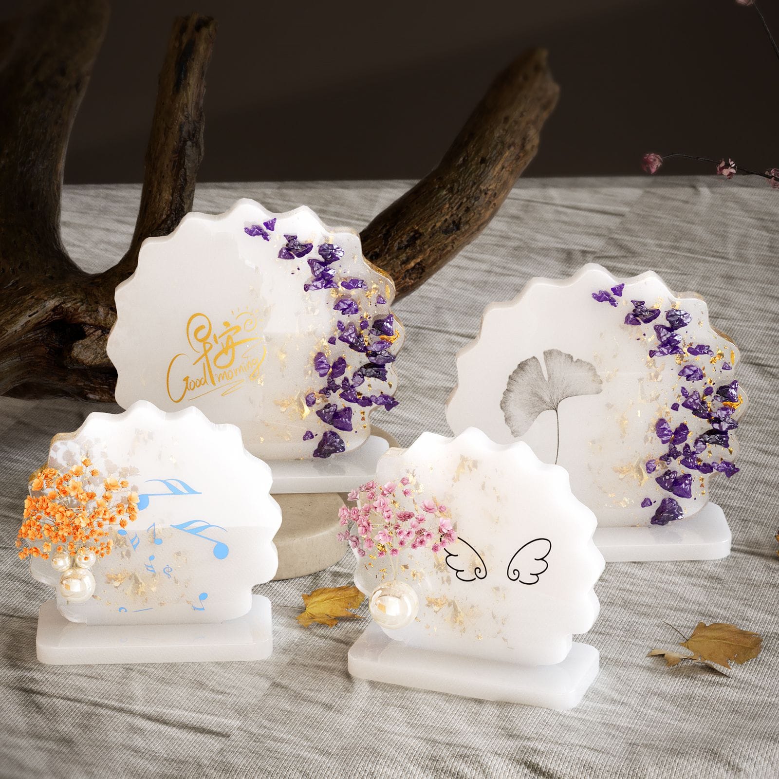 6 Cavity Agate Photoframe Mold - Image 4