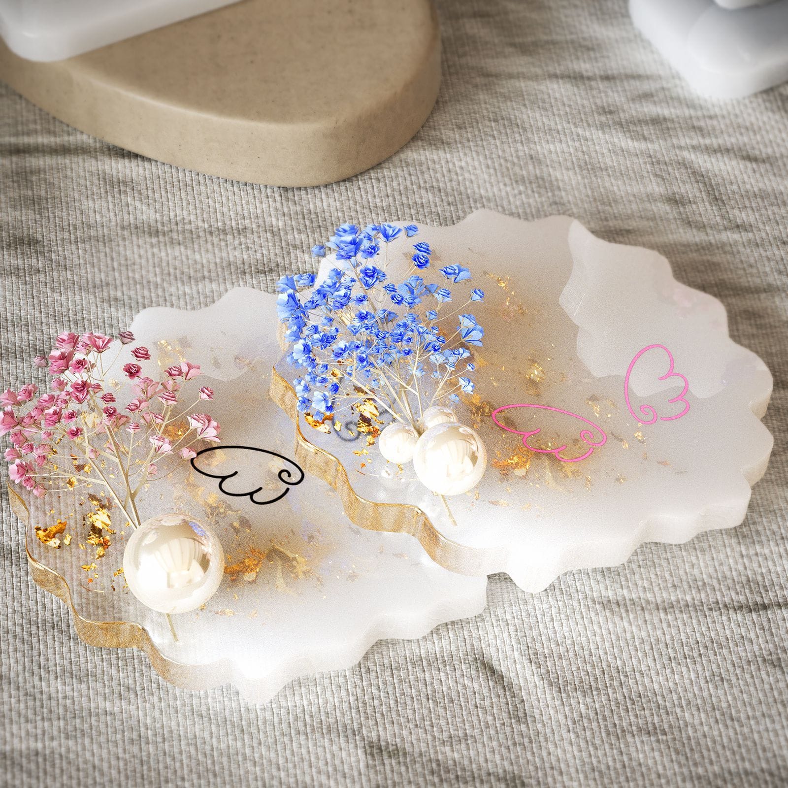 6 Cavity Agate Photoframe Mold - Image 5