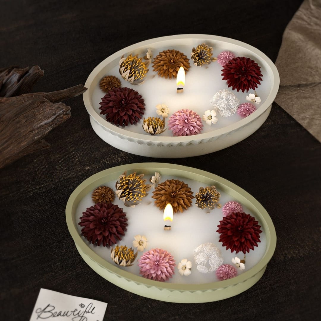 Striped Oval Deep Tray Mold - Image 4