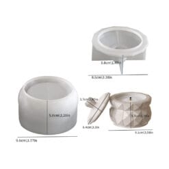 Classic Circle Jar Mold