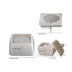 Classic Square Jar Mold