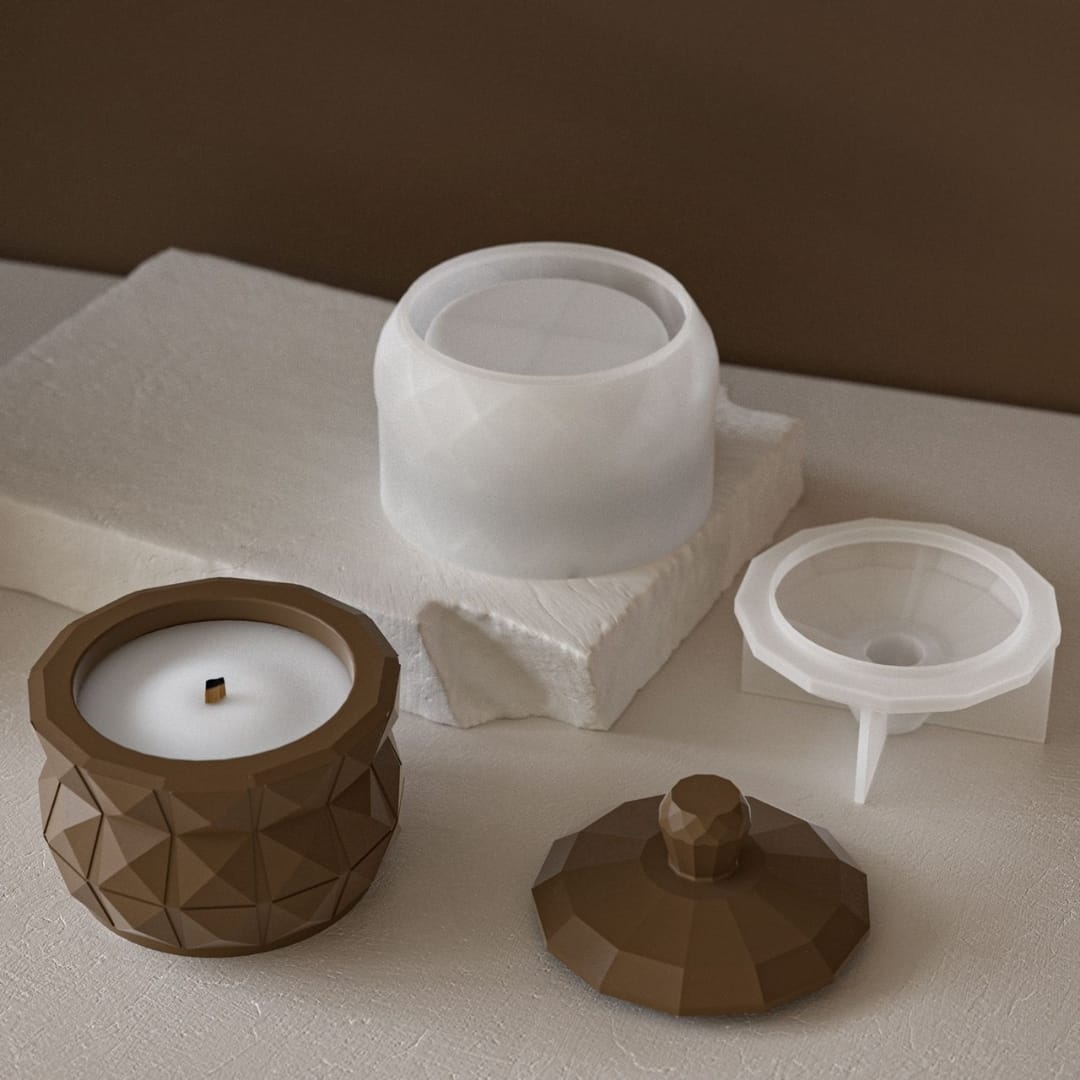 Classic Circle Jar Mold - Image 3