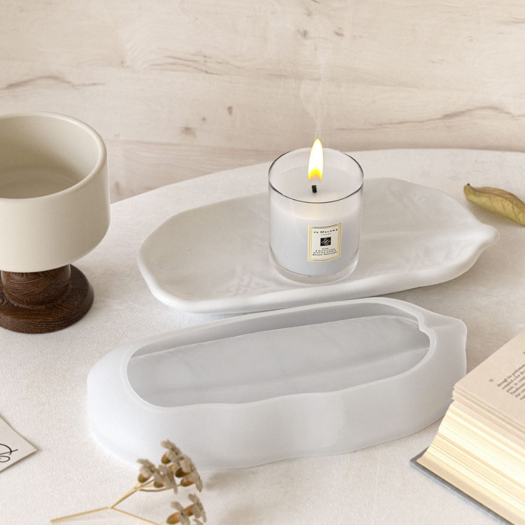 Serene Leaf Tray Mold - Image 3