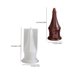 Cute Building Ring Holder/Candle Mold - B