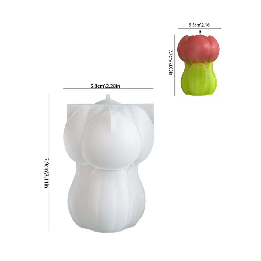 Tulip Flower Candle Mold - Big