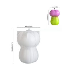 Tulip Flower Candle Mold - Small