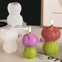 Alternative view of Tulip Flower Candle Mold - Small