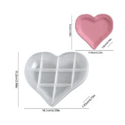 Heart Shaped Tray Mold