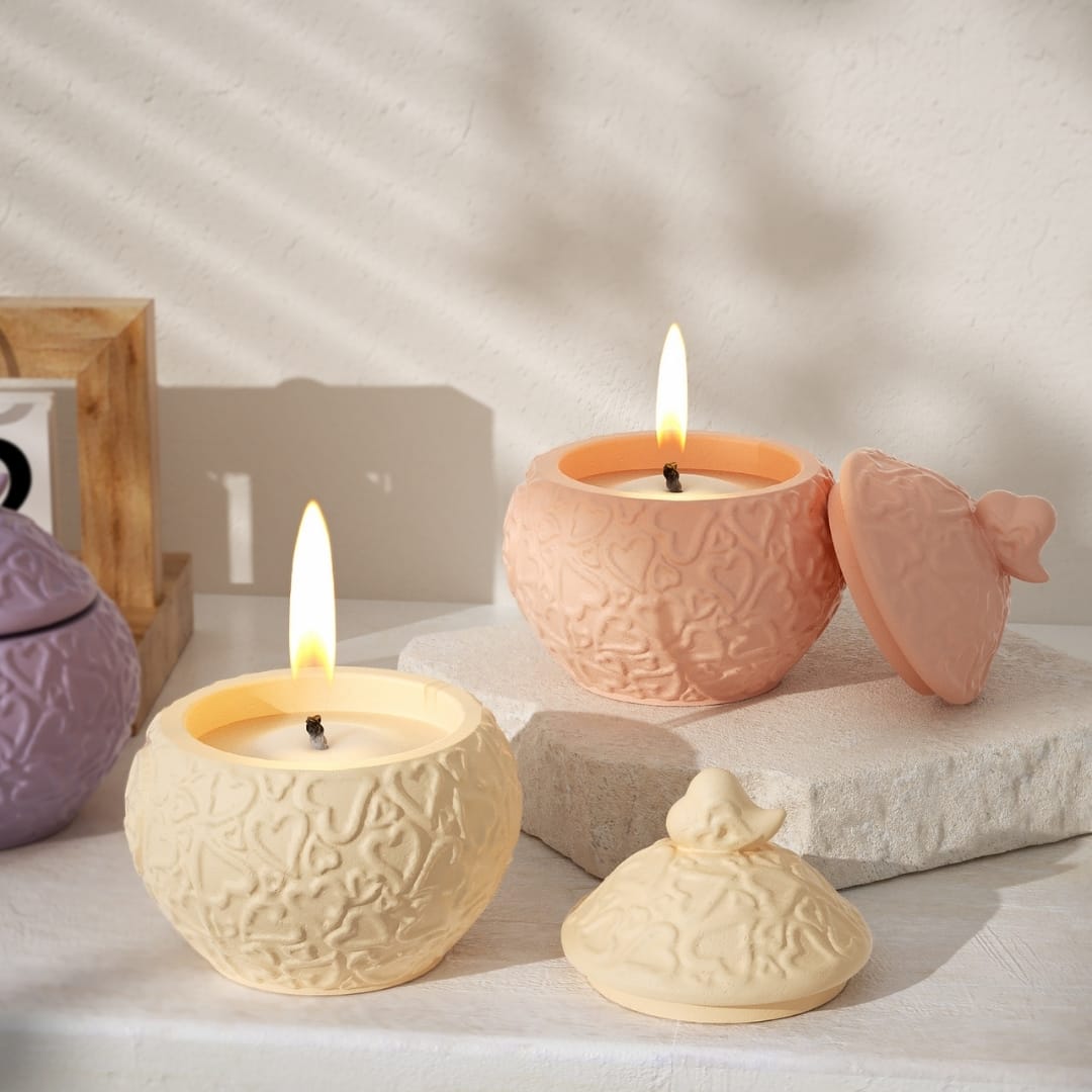 Heart Patterned Storage Box Mold Set - Image 3