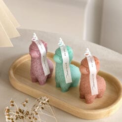 Alternative view of Alpaca Candle Mold