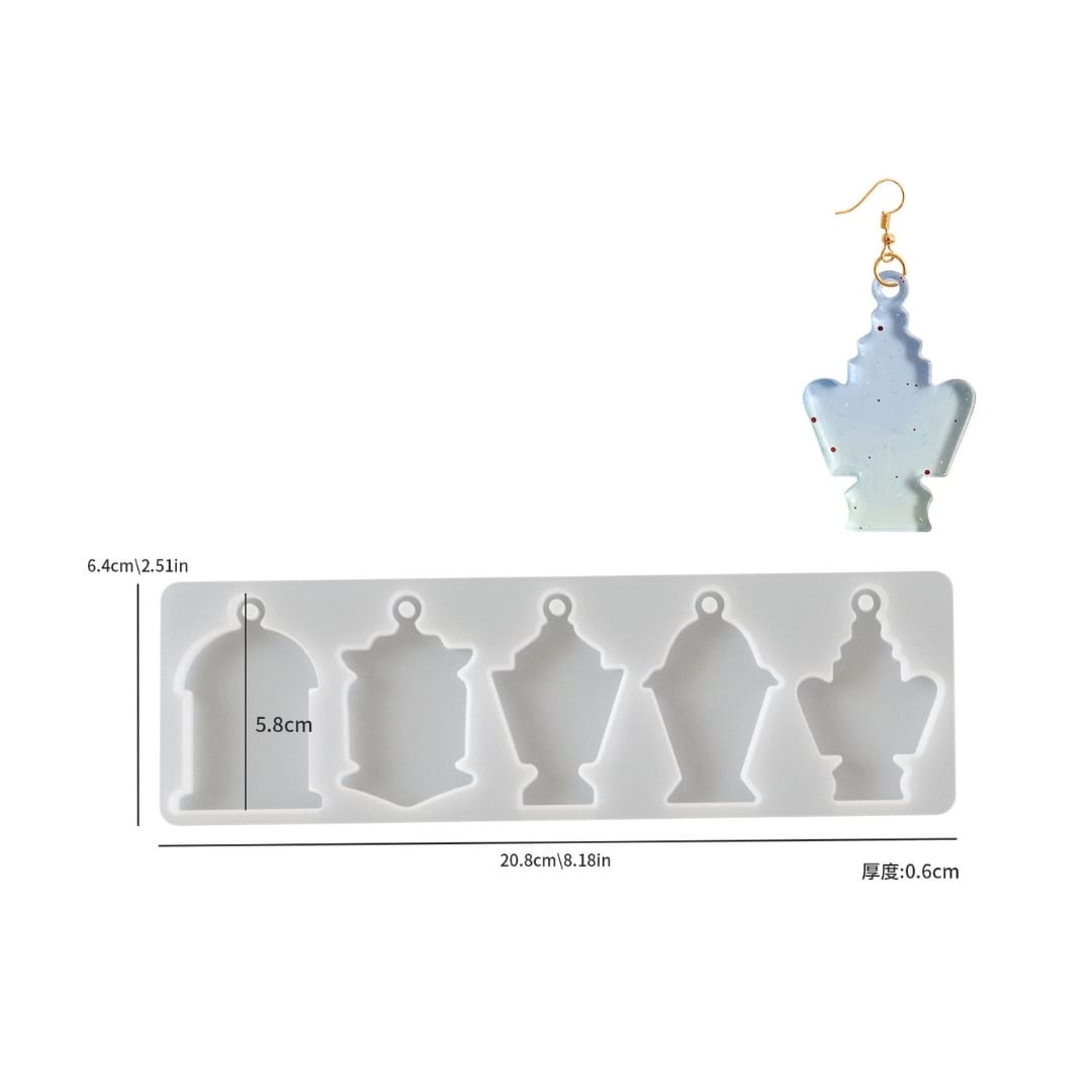 Arabic Earring Mold - A
