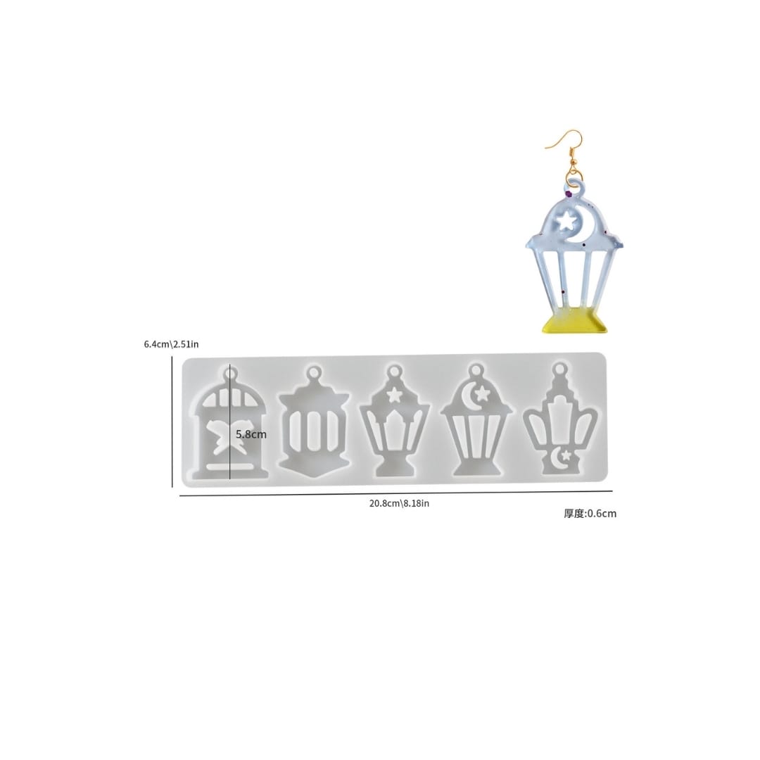 Arabic Earring Mold - B