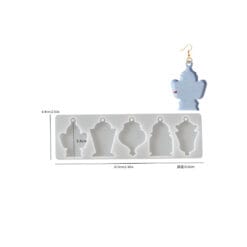 Arabic Earring Mold - E