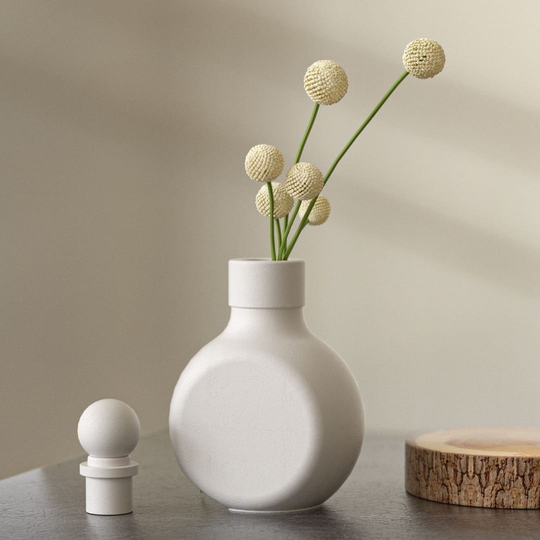 Small Round Vase - Image 4