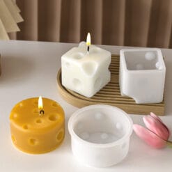 Alternative view of Round Cheese Candle Mold
