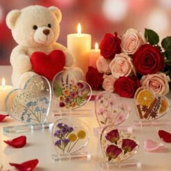 Alternative view of 4 In 1 Heart Stand Photo Frame & Display Stand Mold