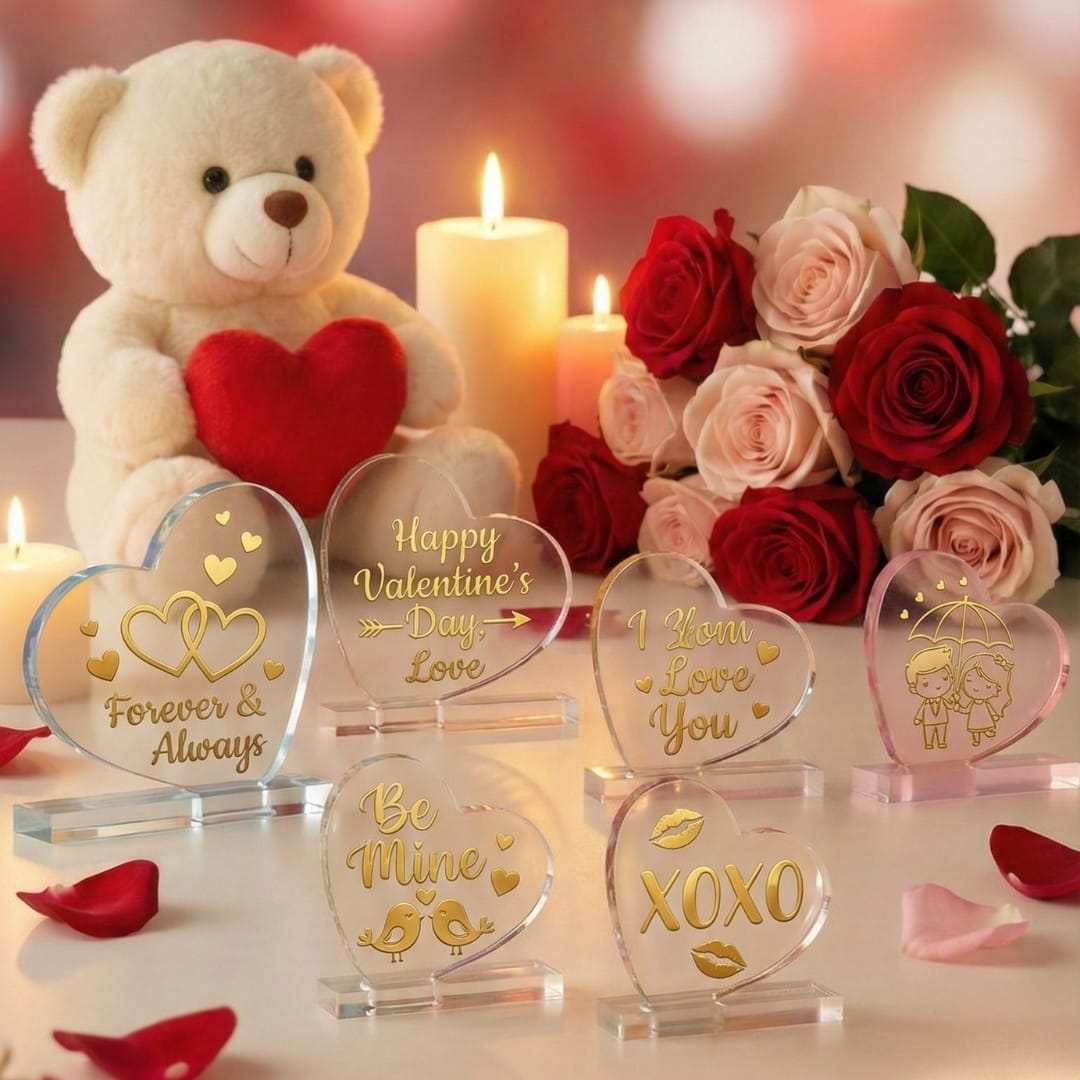 4 In 1 Heart Stand Photo Frame & Display Stand Mold - Image 4