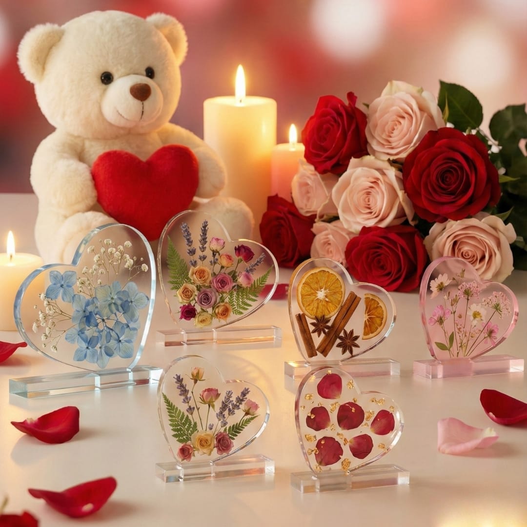 4 In 1 Heart Stand Photo Frame & Display Stand Mold - Image 5