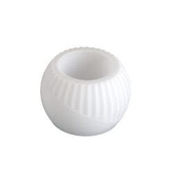 Alternative view of Striped Storage Pot Mold