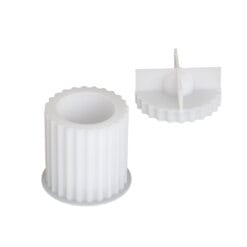 Alternative view of Cylindrical Striped Storage Mold with St