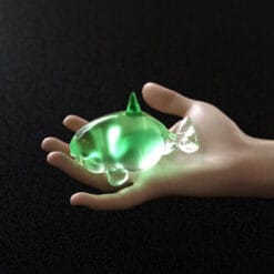 Alternative view of Orca Whale Fish Candle Mold