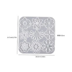 Flower Pendant Mold - A