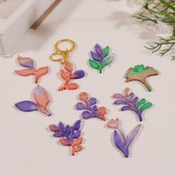 Alternative view of Leaf Pendant Mold - 21 in 1