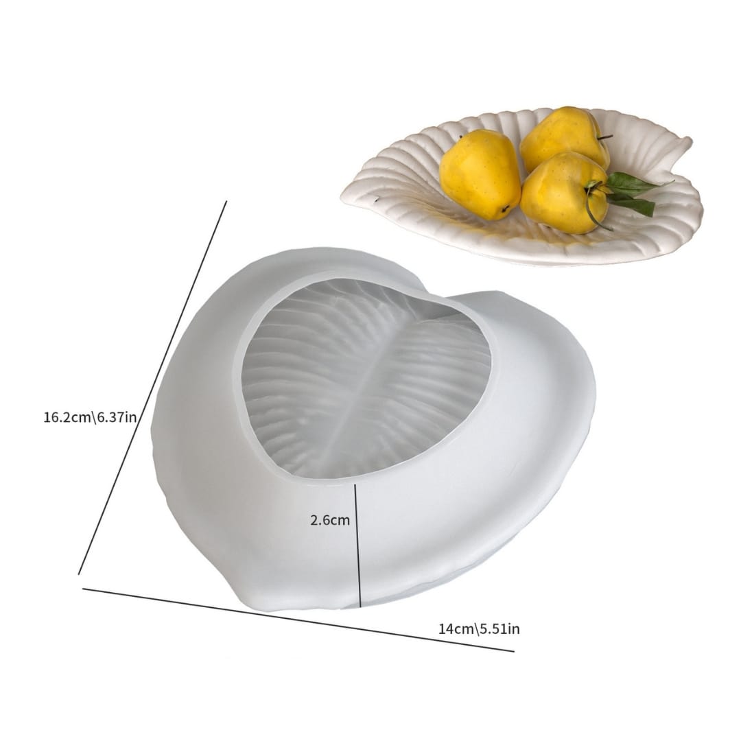Leaf-shaped Plate Mold