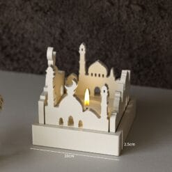 Alternative view of Holy Mosque T-light Holder Mold