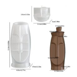 Orno Face Vase Mold Set