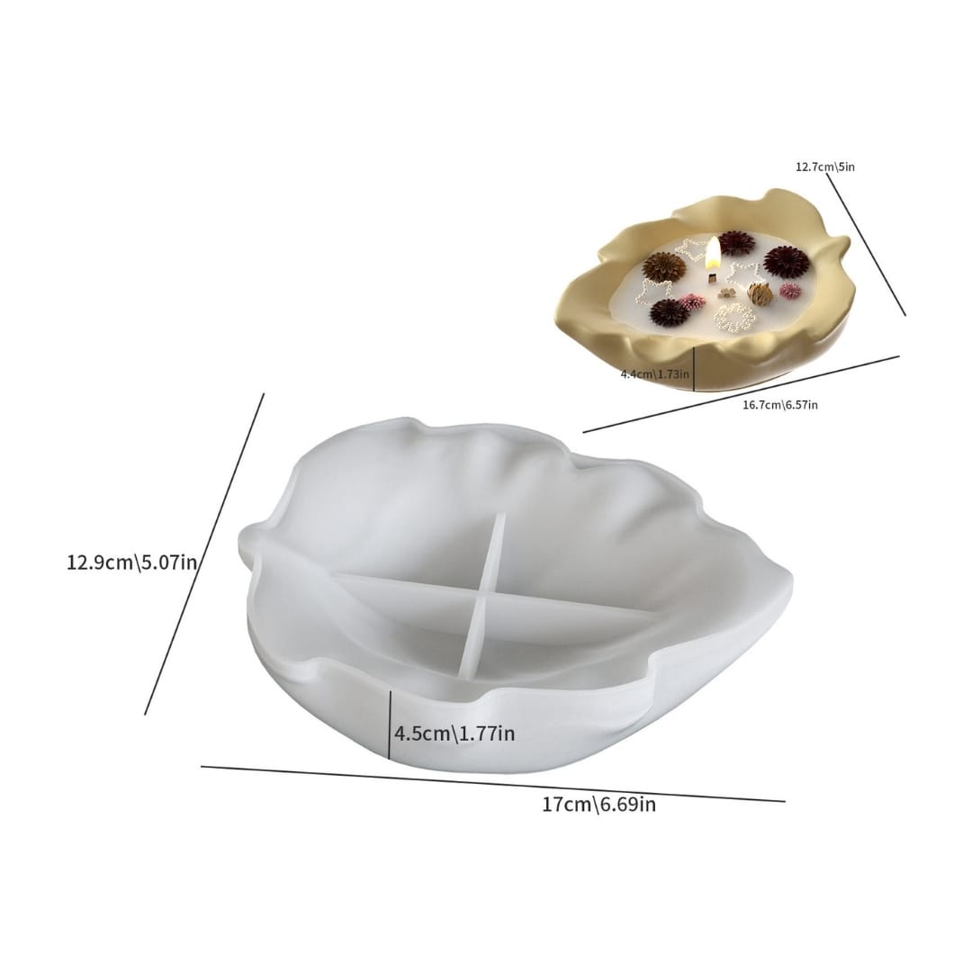 Leaf storage tray mold
