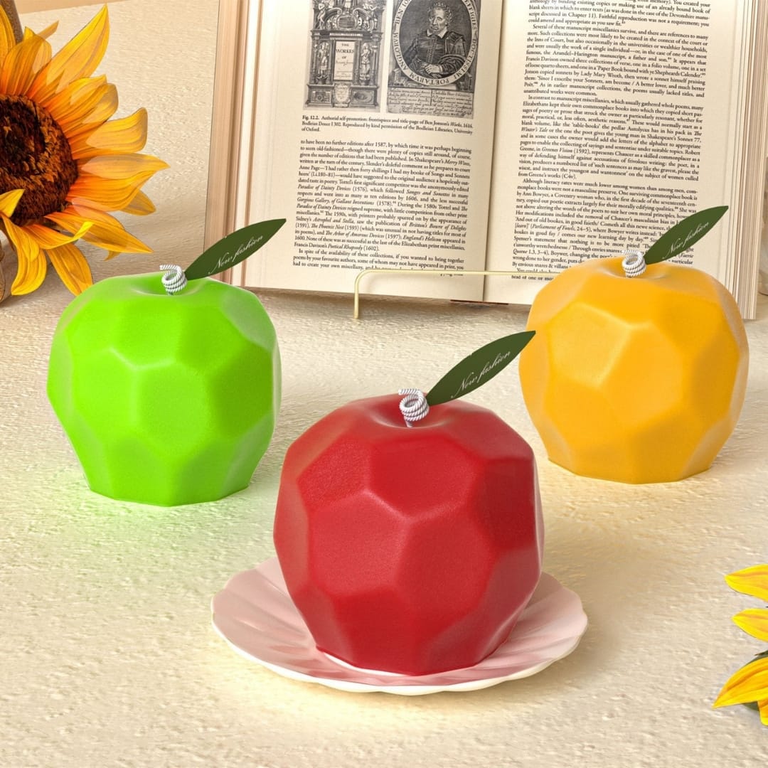 Apple facet Candle Mold - Image 2