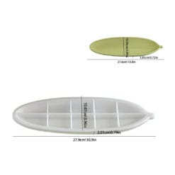 Serene Leaf Tray Mold