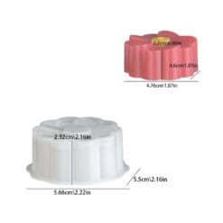 Bloomy Flower Candle Mold