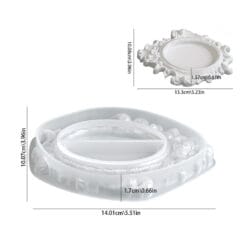 European Style Embossed Tray Mold - B