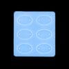 6 Cavity Oval Rakhi - Bracelet Mold