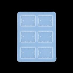 6 Cavity Uneven Rectangle Rakhi - Bracelet Mold